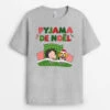 Pyjama De Noël - Cadeau Personnalisé | T-shirt Pour Amoureux Des Chiens