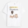 T-shirt Papa Chat Cool Personnalisé -Vivelamode Soldes Magasin 0218AFR1 T shirt Personnalise Chat Papa Chat Cool