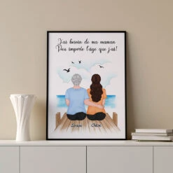 J'ai Besoin De Ma Maman - Cadeau Personnalisé | Poster Pour Maman -Vivelamode Soldes Magasin 0486Sfr