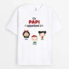 Ce Papi Appartient À Version Noel - T-shirt Personnalisé Papy