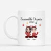 Ensemble Depuis - Cadeau Personnalisé | Mug Pour Couples Noël -Vivelamode Soldes Magasin 0557MFR1 Cadeau Personnalise Mug Ensemble Depuis Couples Noel