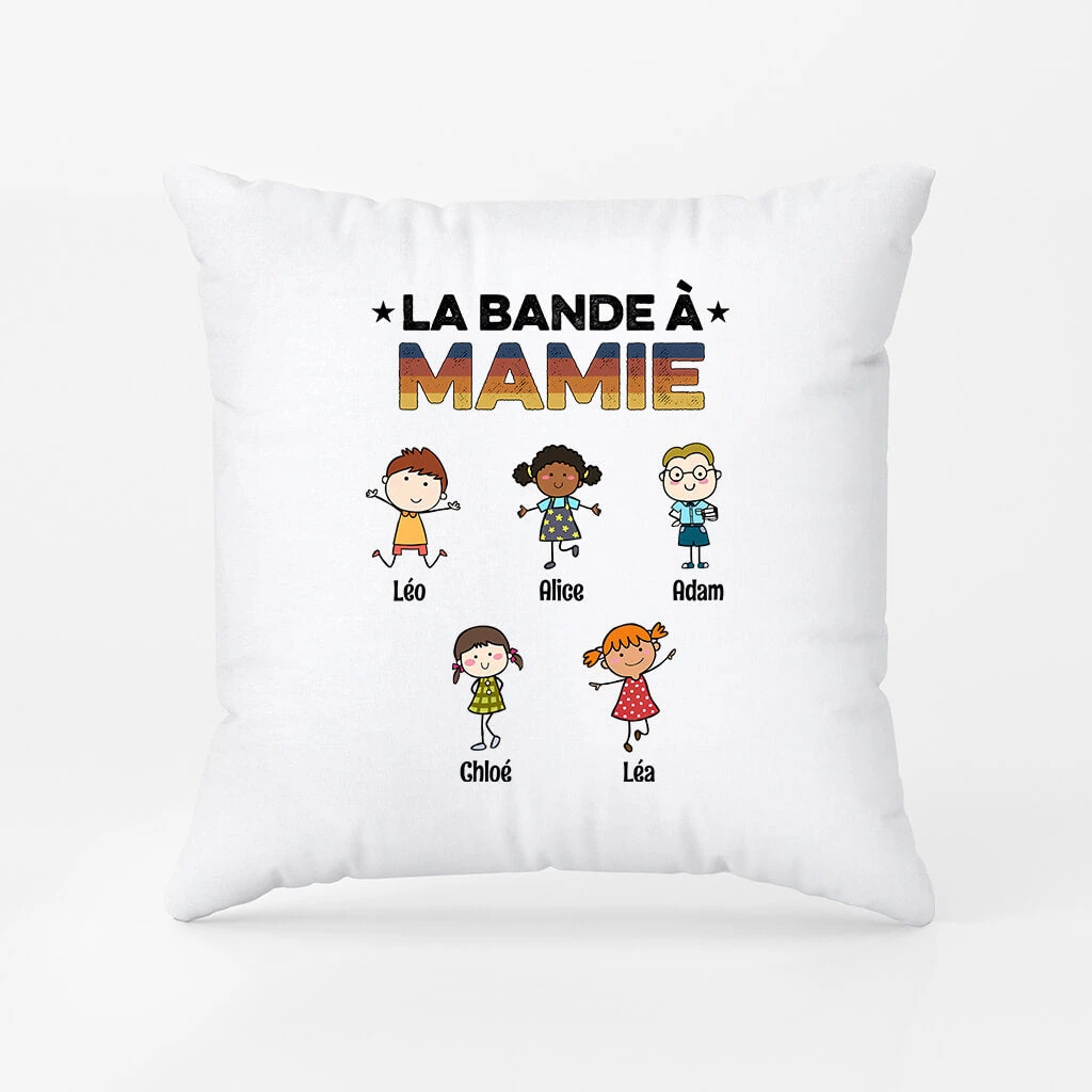 La Bande À Mamie Mignonnettes - Cadeau Personnalisé | Coussin Pour Mamie 1 La Bande À Mamie Mignonnettes - Cadeau Personnalisé | Coussin Pour Mamie