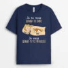 On Te Voit - Cadeau Personnalisé | T-shirt Pour Amoureux Des Chats