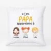 Coussin Ce Papa Appartient À Personnalisé