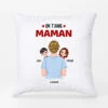 Coussin On T'Aime Personnalisé -Vivelamode Soldes Magasin 0830PFR1 Cadeau Personnalise Coussin On T Aime Maman Mamie