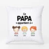 Coussin Ce Papa Appartient À Version Simple Personnalisé 4 Coussin Ce Papa Appartient À Version Simple Personnalisé -Vivelamode Soldes Magasin 0840PFR1 Cadeau Personnalise Coussin Papa Papi