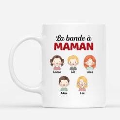 La Bande à Maman Mamie - Cadeau Personnalisé | Mug Pour Maman Mamie