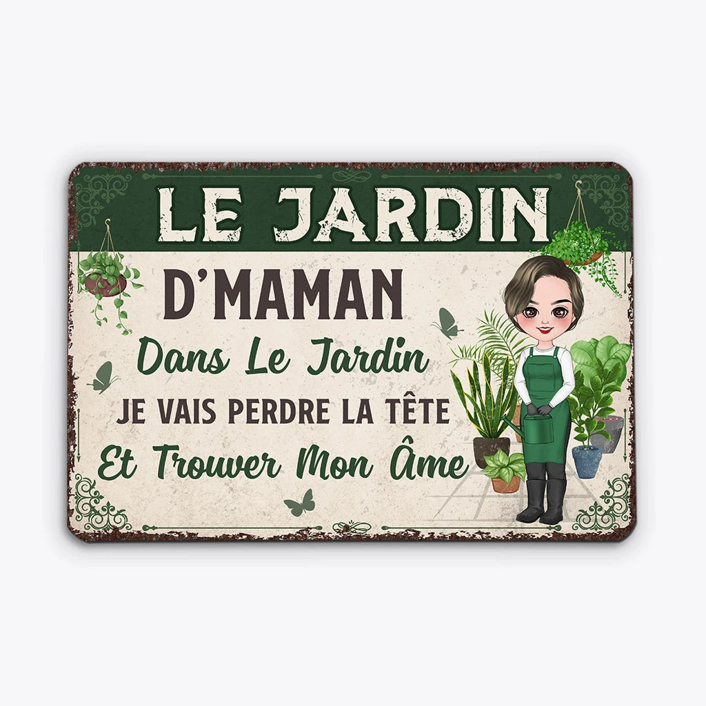 Le Jardin De Maman Mamie - Cadeau Personnalisé | Plaque Pour Maman Mamie 1 Le Jardin De Maman Mamie - Cadeau Personnalisé | Plaque Pour Maman Mamie