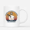 Le Meilleur Papa Golfeur Du Monde - Cadeau Personnalisé | Mug Pour Papa Papy