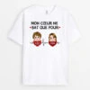 Mon Cœur Ne Bat Pour - Cadeau Personnalisé | T-shirt Pour Maman Mamie Papa Papy -Vivelamode Soldes Magasin 0928AFR1 Cadeau Personnalise T shirt Coeur Papa Papy Maman Mamie