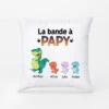 La Bande À Papa Papy - Cadeau Personnalisé | Coussin Pour Papa Papi