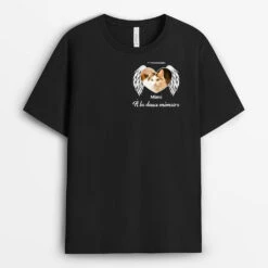 À La Douce Mémoire Chat - Cadeau Personnalisé | T-shirt Pour Amoureux Des Chats