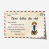 Une Lettre Du Ciel Chien - Cadeau Personnalisé | Poster Pour Amoureux Des Chiens -Vivelamode Soldes Magasin 1042SFR1 Cadeau Personnalise Poster Lettre Du Ciel Amoureux des chiens