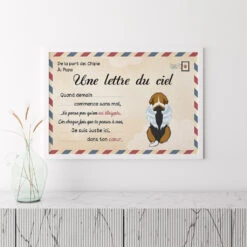 Une Lettre Du Ciel Chien - Cadeau Personnalisé | Poster Pour Amoureux Des Chiens 5 Une Lettre Du Ciel Chien - Cadeau Personnalisé | Poster Pour Amoureux Des Chiens -Vivelamode Soldes Magasin 1042SFR3 Cadeau Personnalise Poster Lettre Du Ciel Amoureux des chiens