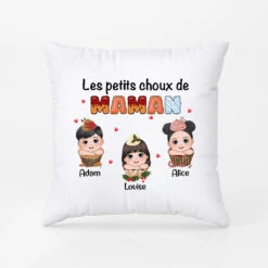 Les Petits Choux De Maman - Cadeau Personnalisé | Coussin Pour Maman