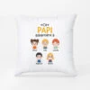 Ce Papy Appartient À - Cadeau Personnalisé | Coussin Pour Papy