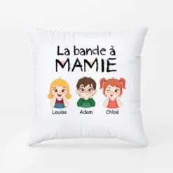 La Bande à Maman - Cadeau Personnalisé | Coussin Pour Maman -Vivelamode Soldes Magasin 1527PFR2 coussin la bande a maman personnalise
