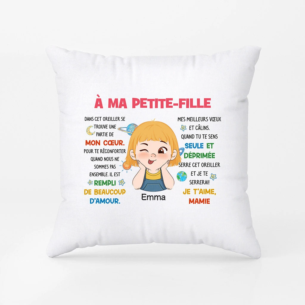 Cadeau Pour Petits-Fils - Cadeau Personnalisé | Coussin Pour Les Enfants 2 Cadeau Pour Petits-Fils - Cadeau Personnalisé | Coussin Pour Les Enfants – Image 2