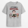 Pyjama Officiel Version Noël - Cadeau Personnalisé | T-shirt Pour Noël