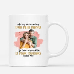 Je T’aime Pour Maintenant Et Pour Toujours - Cadeau Personnalisé | Mug Pour Saint Valentin