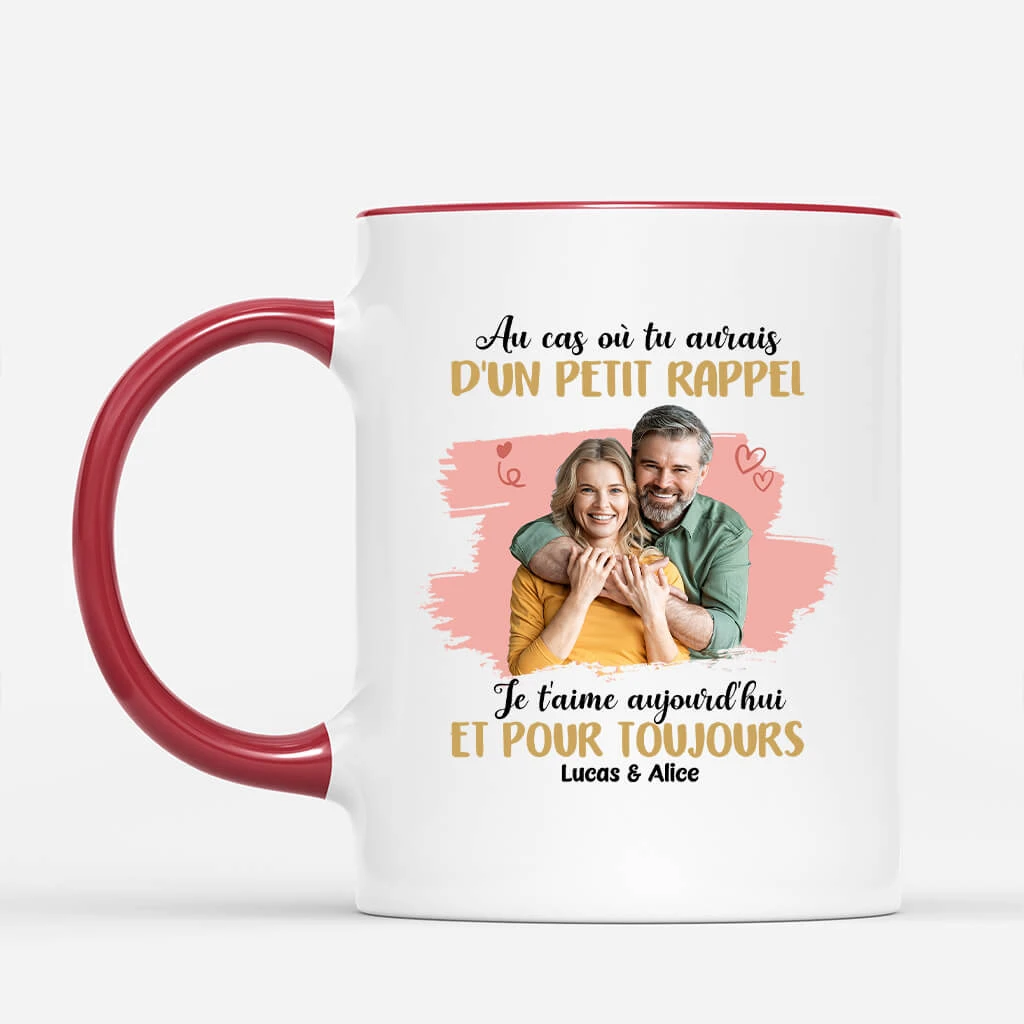 Je T’aime Pour Maintenant Et Pour Toujours - Cadeau Personnalisé | Mug Pour Saint Valentin 2 Je T’aime Pour Maintenant Et Pour Toujours - Cadeau Personnalisé | Mug Pour Saint Valentin – Image 2
