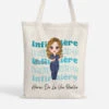 Infirmière Héros De La Vie Réelle - Cadeau Personnalisé | Tote Bag Pour Femme -Vivelamode Soldes Magasin 1844BFR1 tote bag infirmiere heros de la vie reelle personnalise