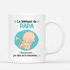 Mug Le Bonheur De Papa Design Bébé Personnalisé