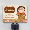 La Cuisine De Maman Ouvert Toujours - Cadeau Personnalisé | Paillasson Pour Femme