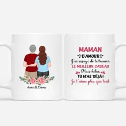 Maman D'amour - Cadeau Personnalisé | Mug Pour Femme