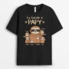 La Bande À Papa/Papy Paresseux - Cadeau Personnalisé | T-shirt Pour Homme