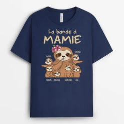 La Bande À Papa/Papy Paresseux - Cadeau Personnalisé | T-shirt Pour Homme -Vivelamode Soldes Magasin 2395AFR3 t shirt la bande a papa papy paresseux personnalise
