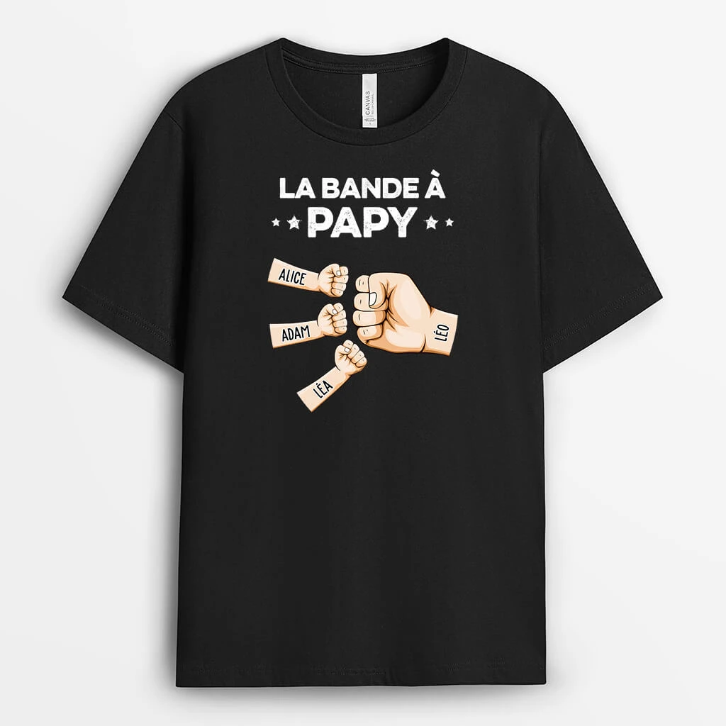 La Bande À Papa Bosses De Poing Classique - Cadeau Personnalisé | T-shirt Pour Papa 1 La Bande À Papa Bosses De Poing Classique - Cadeau Personnalisé | T-shirt Pour Papa