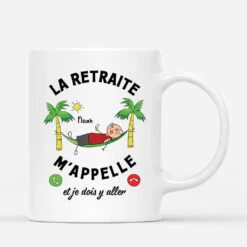 La Retraite M'Appelle - Cadeau Personnalisé | Mug Pour Homme