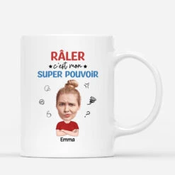 Râler C'est Mon Super Pouvoir Version Femme - Cadeau Personnalisé | Mug Pour Femme