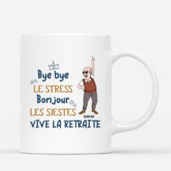 Vive La Retraite - Mug Personnalisé Homme Humour