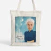 Dessin De Van Gogh Version Femme - Cadeau Personnalisé | Tote Bag Pour Femme -Vivelamode Soldes Magasin 2629BFR1 tote bag dessin de van gogh version femme personnalise