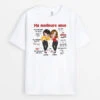 Ma Meilleure Amie Mon Âme Soeur - Cadeau Personnalisé | T-shirt Pour Meilleure Amie -Vivelamode Soldes Magasin 2722AFR1 ma meilleure amie mon ame soeur t shirt pour meilleure amie personnalise