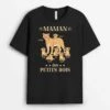 Maman Des Petits Rois Version Lion - Cadeau Personnalisé | T-shirt Pour Maman -Vivelamode Soldes Magasin 2798AFR1 maman des petits rois version tigres t shirt maman personnalisable