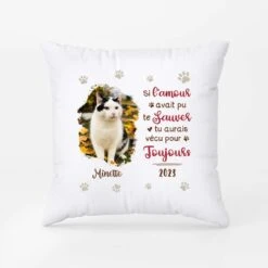 Si L'Amour Avait Pu Te Sauver - Souvenir Chien Décédé - Cadeau Personnalisé | Coussin Pour Amoureux Des Animaux -Vivelamode Soldes Magasin 2800PFR2 si lamour avait pu te sauver souvenir chien decede coussin personnalise avec chien
