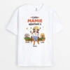 Cette Maman Chien Appartient À Version Jardin - Cadeau Personnalisé | T-shirt Pour Amoureux Des Animaux -Vivelamode Soldes Magasin 2804AFR1 cette maman chien appartient a version jardin t shirt chien personnalise