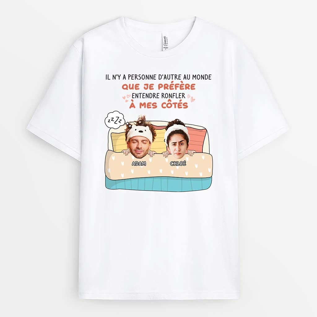 Il N'Y A Personne D'Autre Au Monde - Cadeau Personnalisé | T-shirt Pour Couple 1 Il N'Y A Personne D'Autre Au Monde - Cadeau Personnalisé | T-shirt Pour Couple