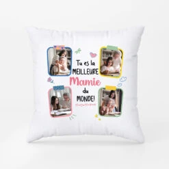 Tu Es La Meilleure Maman Du Monde Avec Photos - Cadeau Personnalisé | Coussin Pour Maman