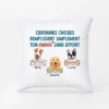 Certaines Choses Remplissent Ton Cœur - Coussin Personnalisé Chien -Vivelamode Soldes Magasin 2865PFR1 certaines choses remplissent simplement ton coeur version chiens coussin chien personnalisable