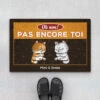 Oh Non Pas Encore Toi Version Chiens - Cadeau Personnalisé | Paillasson Pour Amoureux Des Animaux -Vivelamode Soldes Magasin 2891DFR1 oh non pas encore toi version chats paillasson personnalise animaux chat