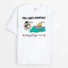 Mes Chats Ronflent Plus Fort Que Moi - Cadeau Personnalisé | T-shirt Pour Amoureux Des Animaux