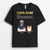 Définition De Papa Cool - T-shirt Personnalisé Chat