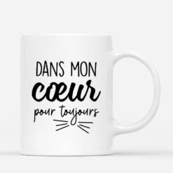 Dans Mon Cœur Pour Toujours Version Chien - Cadeau Personnalisé | Mug Pour Amoureux Des Chiens 5 Dans Mon Cœur Pour Toujours Version Chien - Cadeau Personnalisé | Mug Pour Amoureux Des Chiens -Vivelamode Soldes Magasin 3084MFR3 dans mon coeur pour toujours version chien t shirt personnalise avec chien