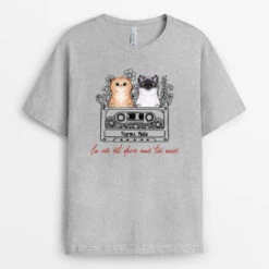 La Vie Est Dure Mais Toi Aussi Version Chat - Cadeau Personnalisé | T-Shirt Pour Amoureux Des Animaux -Vivelamode Soldes Magasin 3146AFR2 maman chat version femme sexy et chat mignon tee shirt chat personnalise