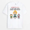 Admets - Toi. La Vie Serait Ennuyeuse Sans Nous Version Noel - Cadeau Personnalisé | T-shirt Pour Amoureux Des Chats -Vivelamode Soldes Magasin 3191AFR1 admets toi. la vie serait ennuyeuse sans nous version noel t shirt personnalise avec chat pour noel