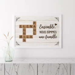 Ensemble Nous Formons Une Famille - Cadeau Personnalisé | Poster Pour Famille 5 Ensemble Nous Formons Une Famille - Cadeau Personnalisé | Poster Pour Famille -Vivelamode Soldes Magasin 3221SFR3 ensemble nous formons une famille poster personnalise pour famille e7e20cc3 f45a 442b 9f18 c415f92db786